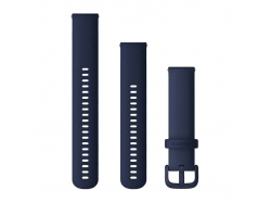 Pasek silikonowy granatowy do Venu Sq/FR 245/645/Vivoactive3/Vivomove 20 mm