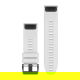 Silikonowy pasek QuickFit Fenix 6x biały (zestaw 3 sztuki) 26mm