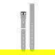 Silikonowy pasek QuickFit Fenix 6x szary (zestaw 3 sztuki) 26mm