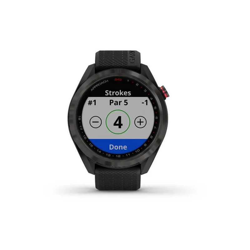 Garmin Approach S42 metaliczny. Zegarek golfowy 010-02572-00