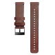 pasek do zegarka Suunto 24mm Urban 2 Leather Strap Brown Black Size M