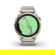 Epix Pro Gen 2 42 mm Jasnozłoty z wrzosowym paskiem nylonowym