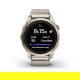 Epix Pro Gen 2 42 mm Jasnozłoty z wrzosowym paskiem nylonowym
