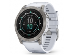 Epix Pro Gen 2 51 mm Sapphire Titanium z białym paskiem z PL Topo 2024.4