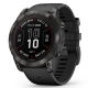 Fenix 7X Pro Sapphire Solar Carbon Gray DLC Titanium z czarnym paskiem