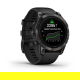 Epix Pro Gen 2 47 mm Sapphire Szary tytanowy z powłoką węglową (DLC) i czarnym paskiem