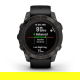 Fenix 7 Pro Sapphire Solar Carbon Gray DLC Titanium z czarnym paskiem