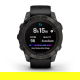 Fenix 7 Pro Sapphire Solar Carbon Gray DLC Titanium z czarnym paskiem