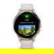 Venu 3S Bezel ze stali nierdzewnej w kolorze soft gold z kopertą w kolorze ivory i silikonowym paskiem