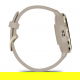 Venu 3S Bezel ze stali nierdzewnej w kolorze soft gold z kopertą w kolorze french gray i silikonowym paskiem
