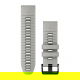 Silikonowy pasek QuickFit Fenix 7X Pro mglisty szary / mchowy 26mm