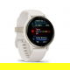 Vivoactive 5 Aluminiowy bezel w kolorze Cream Gold z kopertą w kolorze Ivory i silikonowym paskiem