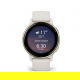 Vivoactive 5 Aluminiowy bezel w kolorze Cream Gold z kopertą w kolorze Ivory i silikonowym paskiem
