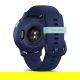 Vivoactive 5 Metaliczny aluminiowy bezel w kolorze Navy z kopertą w kolorze Navy i silikonowym paskiem