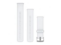 Pasek silikonowy QR 22mm Whitestone, zapięcie silver, z mechanizmem szybkiego odłączania