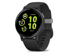 Vivoactive 5 Slate z paskiem w kolorze Black