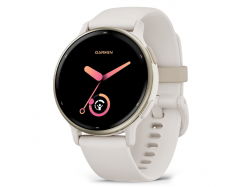 Vivoactive 5 Cream Gold z paskiem w kolorze Ivory