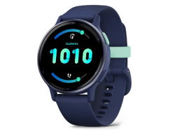 Vivoactive 5 Metallic Navy z paskiem w kolorze Navy