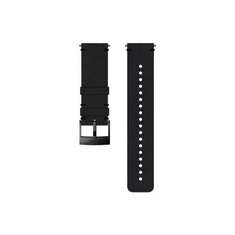 Suunto 24mm Urban 2 Leather Strap Black Black Size M