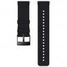 Suunto 24mm Urban 2 Leather Strap Black Black Size M