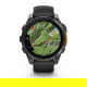 Fenix 8 47 mm Slate grey z czarnym silikonowym paskiem z PL TOPO 2024.2
