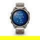 Fenix 8 47 mm AMOLED Sapphire, Tytanowy z Tytanowa bransoleta z otworami