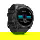 Fenix 8 51 mm AMOLED Slate gray z czarnym paskiem z PL TOPO 2024.2