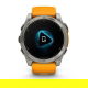 Fenix 8 51 mm AMOLED Sapphire Tytanowy z Pomarańczowo-szarym paskiem