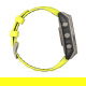 Fenix 8 47 mm Solar Sapphire Tytanowy z paskiem silikonowym w kolorze Amp yellow / Graphite