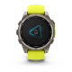 Fenix 8 47 mm Solar Sapphire Tytanowy z paskiem silikonowym w kolorze Amp yellow / Graphite