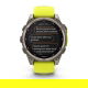 Fenix 8 47 mm Solar Sapphire Tytanowy z paskiem silikonowym w kolorze Amp yellow / Graphite