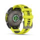 Fenix 8 47 mm Solar Sapphire Tytanowy z paskiem silikonowym w kolorze Amp yellow / Graphite