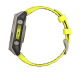 Fenix 8 47 mm Solar Sapphire Tytanowy z paskiem silikonowym w kolorze Amp yellow / Graphite