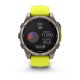 Fenix 8 47 mm Solar Sapphire Tytanowy z paskiem silikonowym w kolorze amp yellow/graphite z PL TOPO 2024.2