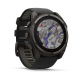 Fenix 8 51 mm Solar Sapphire Carbon grey DLC titanium z czarno-szarym paskiem