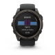 Fenix 8 51 mm Solar Sapphire Carbon grey DLC titanium z czarno-szarym paskiem