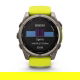 Fenix 8 51 mm Solar Sapphire Tytanowy z Żółto-grafitowym paskiem