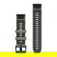 Pasek silikonowy willow/graphite QuickFit 22 mm do Fenix 6/Fenix 7/7 PRO/Fenix 8 