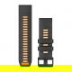 Pasek silikonowy graphite/spark orange QuickFit 26 mm do Fenix 6x/Fenix 7x/7x PRO/Fenix 8 51 mm
