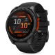 Fenix 8 47 mm AMOLED Slate grey z czarnym paskiem z PL TOPO 2024.2