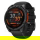 Fenix 8 47 mm Slate grey z czarnym silikonowym paskiem z PL TOPO 2024.2