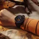 Fenix 8 43 mm AMOLED Sapphire Carbon Grey DLC Titanium z czarno-szarym paskiem