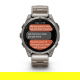 Fenix 8 47 mm AMOLED Sapphire, Tytanowy z Tytanowa bransoleta z otworami