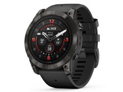 Epix Pro Gen 2 51 mm Sapphire Carbon Grey DLC Titanium z czarnym paskiem