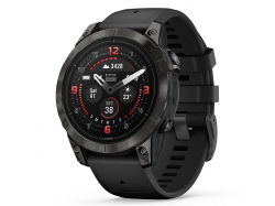 Epix Pro Gen 2 47 mm Sapphire Carbon Grey DLC Titanium z czarnym paskiem