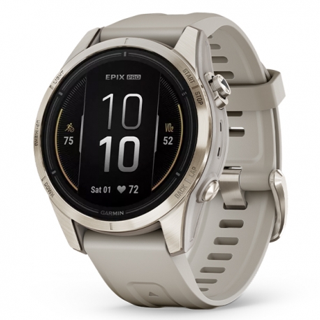 Epix Pro Gen 2 42 mm Jasnozłoty z jasnopiaskowym paskiem