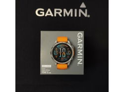 OUTLET Fenix 8 47 mm AMOLED Sapphire Tytanowy z pomarańczowo-grafitowym paskiem 2L 0887