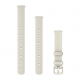 Pasek silikonowy Lunar Gold w kolorze Bone do Lily 2 14 mm