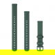 Pasek silikonowy Jasper Green z zapięciem w kolorze Jasper Green do Lily 2
