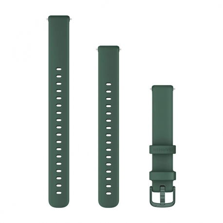 Pasek silikonowy Jasper Green z zapięciem w kolorze Jasper Green do Lily 2